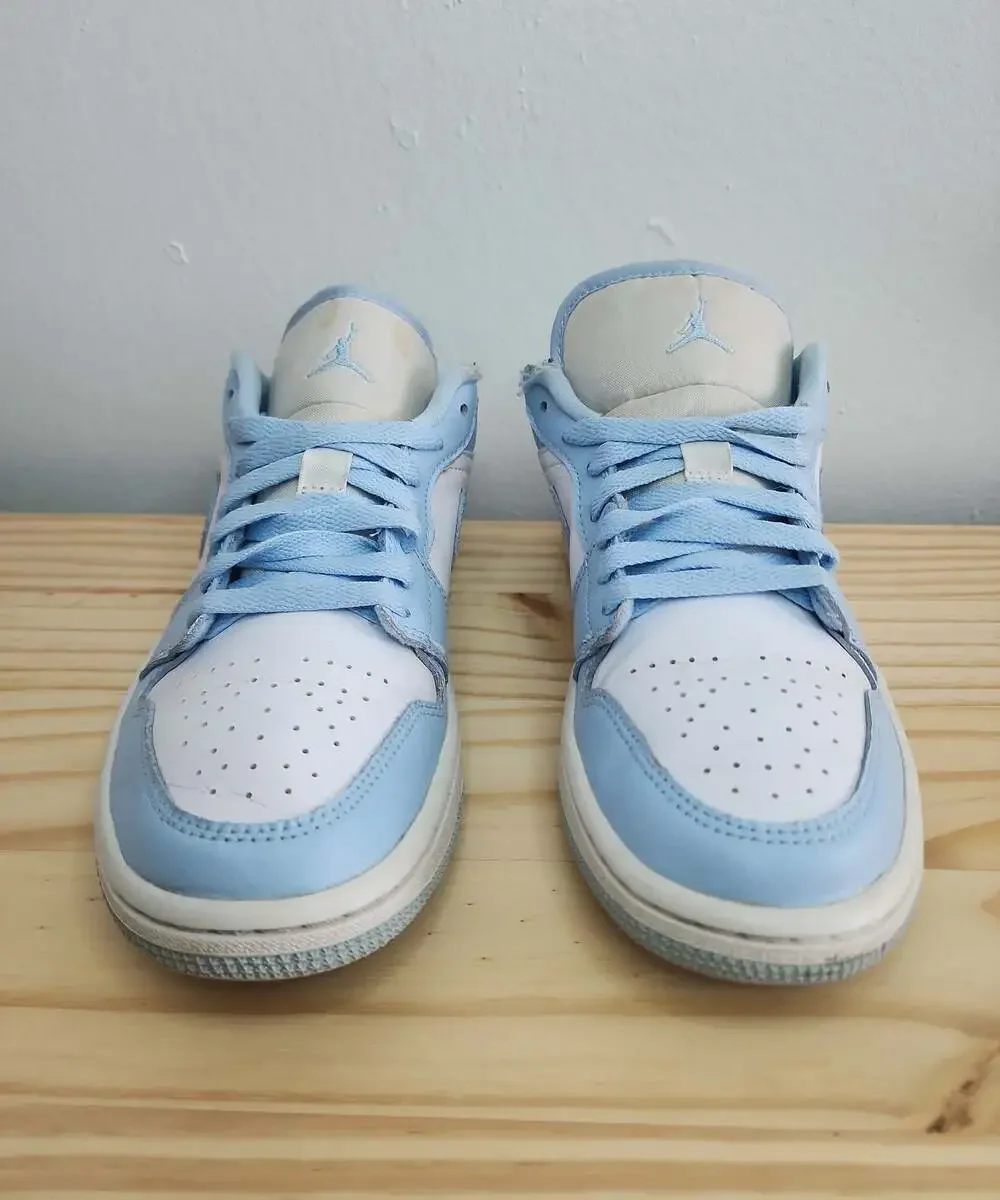 Womens Air Jordan 1 Low Aluminum Size 7.5